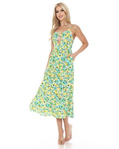 Women Floral Maxi Dress