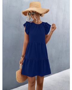 Women Sleevelees Midi Length Dress
