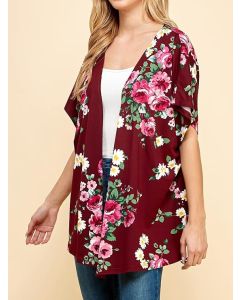 Women Floral Kimono