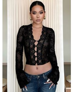 Women Mesh TOP
