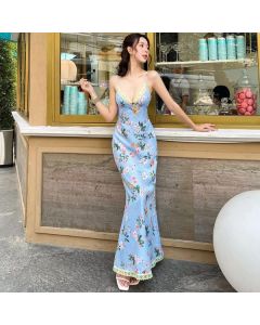 Women Floral Maxi Dress