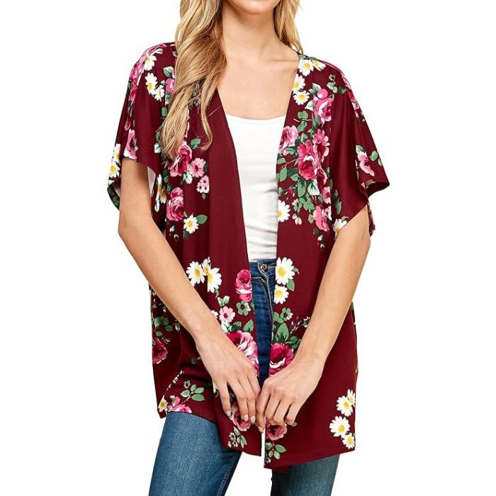 Women Floral Kimono