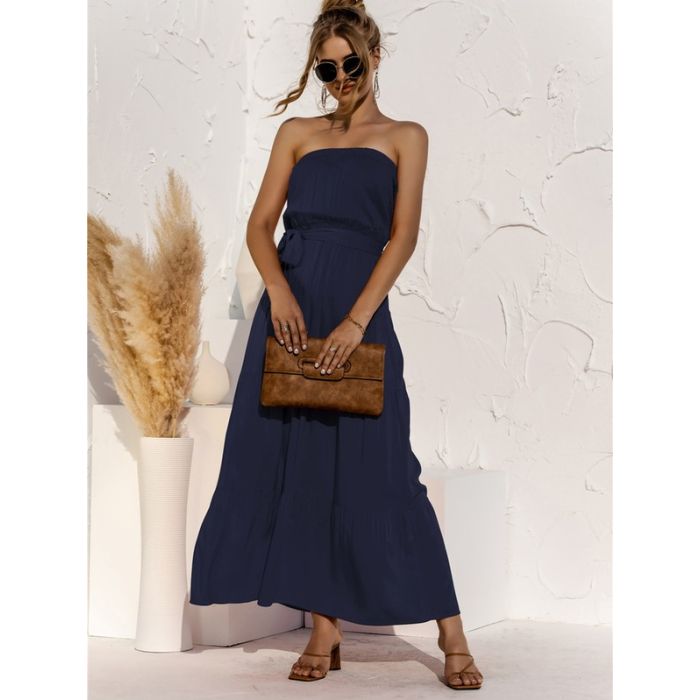 Women Tube Maxi Dress